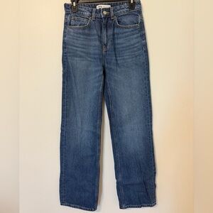 Zara Women’s Straight Blue Jeans